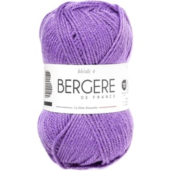 Pelote de laine - Pensée - 50% Laine 50% acrylique - Bergère de France - Idéale 4