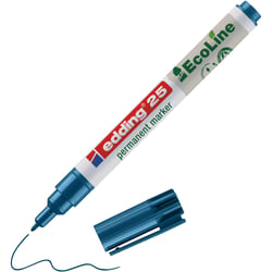Marqueur permanent pointe ronde fine 1 mm - Edding - Bleu - EcoLine