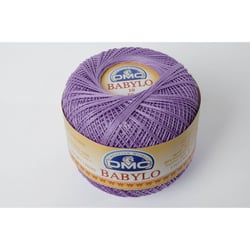 Fil à crocheter Babylo Gross. 20 - Col. 210 - Parme