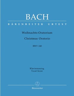 Partition musicale Bach Johann Sebastian - Oratorio de Noël BWV 248 - 234 pages