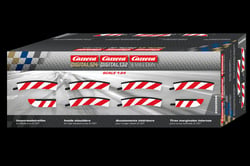 6 Bordures Intérieures Courbe Relevé Radius 2 30° - Carrera 20594