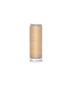 Fil à Coudre 100% polyester 200m - Gütermann 421 Beige