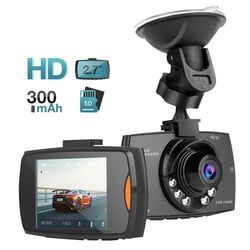 Caméra Embarquée Full HD 1080p Caméra Avant pour Voiture Discrète et Compacte