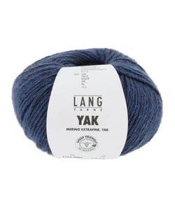 Pelote de laine YAK - Lang Yarns 0006 Bleu