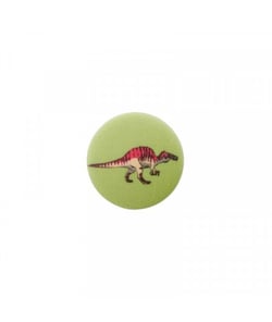 Carte de 3 boutons Dinosaure polyester à queue 15mm - Prym Baryonix Vert