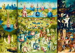 Puzzle 1000 pièces - Bosch - The Garden of Earthly Delights - Bluebird Puzzle
