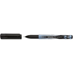 Lot de 10 feutres fineliner pointe ogive 0.4 mm - SCHNEIDER - Topliner 911 - Noir