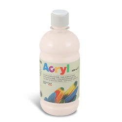 Tube Soft Plastique Peinture Acrylique Fine FLUO 500 ml Rose 330 PRIMO