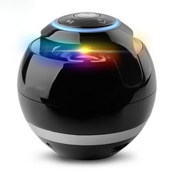 Enceinte Bluetooth LED Portable Son Puissant Autonomie 3h Support TF FM Aux YONIS