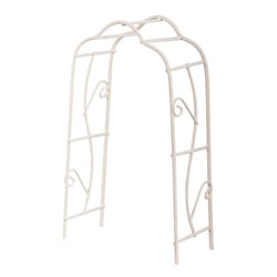 Pergola, blanc, 8,2x4,1x15,5cm, 1 pce.