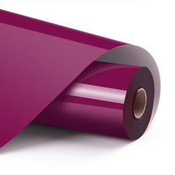 LOKLiK – Vinyle Thermocollant Basic – Rouge Rosé – 30.5 x 180 cm