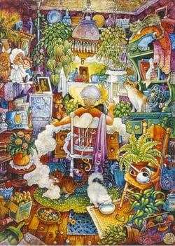 Puzzle 1000 pièces - La Couturière - Grafika
