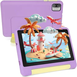 Tablette enfant KOTSREN KIDOZ Android 13 Violet 7 pouces
