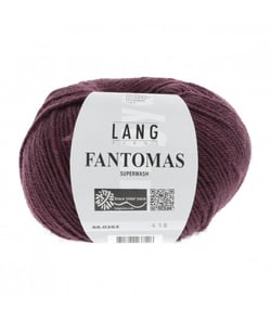 Pelote de Laine à tricoter FANTOMAS - Lang Yarns 263 Violet