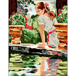 Princesse - Canevas antique Un jour d'été 50x65cm