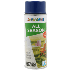 Spray de peinture - Extra robuste - Bleu outremer - RAL 3002 - Brillant - Tous supports - All season