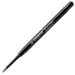 Recharge stylo à bille Stabilo - Smartball/Com4Ball - Noir - Pointe moyenne