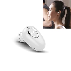 Ecouteurs Bluetooth Rose Gold Anti-Sueur Connexion Rapide Appels HD Blanc YONIS