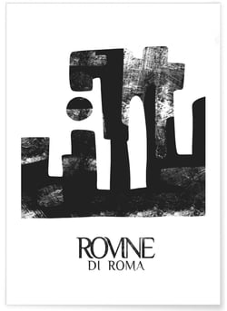 Affiche 'Rovine di Roma' | A3 : 29,7x42cm