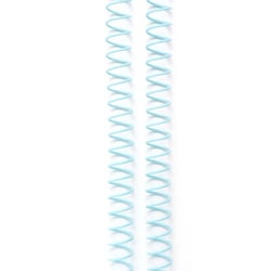 4 spirales de reliure bleu aqua 1,58 cm - We R
