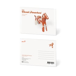 CARTE POSTALE CHEVAL PANACHURE
