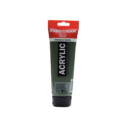 Peinture Acrylique en tube - Vert olive foncé - 622 - Amsterdam - 250ml