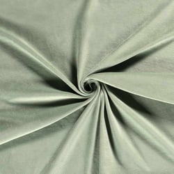 Tissu Velours d'ameublement Eclat d'Intérieur uni Vert menthe