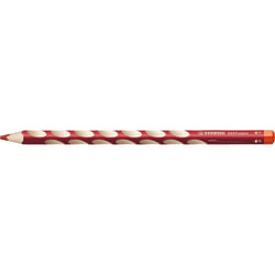 Crayon de couleur ergonomique STABILO EASYcolors - Droitier - Rouge - Lot de 12