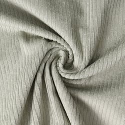 Tissu Velours Côtelé lavé Garance uni Vert amande