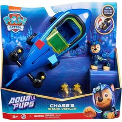 Paw Patrol Pat' Patrouille Aqua Pups - Voiture et Figurine Chase