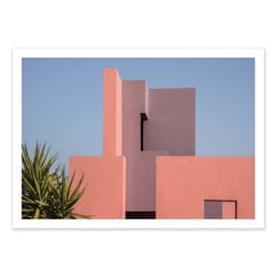 Affiche 30x40 cm - Muralla Roja - Linda Wride