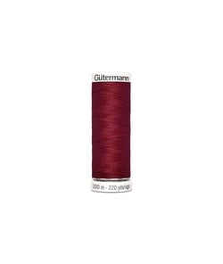 Fil à Coudre 100% polyester 200m - Gütermann 226 rouge
