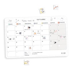 Organisateur familial mensuel - L'Atelier Gigogne