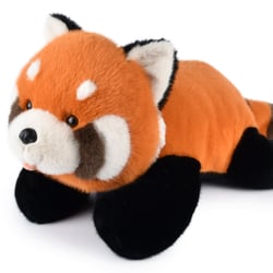 Peluche lestee panda roux geant - 55 cm