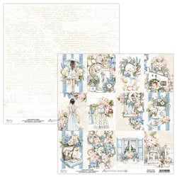 Pochette de 13 feuilles recto verso Cottage Heart MINTAY