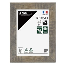 Cadre photo Alizée brun 13x18 cm