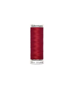 Fil à Coudre 100% polyester 200m - Gütermann 046 Rouge