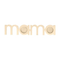 Cadre photo mama 31,5x6,5 cm - bois - Artemio