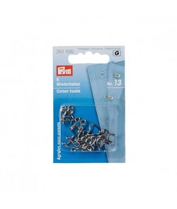 Agrafes et oeillets pour gaines N°13 - Prym Gris