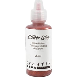 Colle à paillettes, orange, 25 ml/ 1 flacon