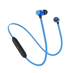 Ecouteurs Bluetooth Sport Etanches IPX4 Son Stéréo Pour Tous Smartphones Bleu YONIS