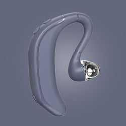 Ecouteurs Bluetooth Stéréo HIFI Confortables Avec Rotation 360° Et Autonomie 20h Gris YONIS