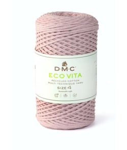 Coton recyclé ECO VITA 4 (250gr) ! - Dmc - certifié Oeko-Tex 41 Rose antique