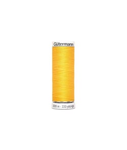 Fil à Coudre 100% polyester 200m - Gütermann 417 Jaune