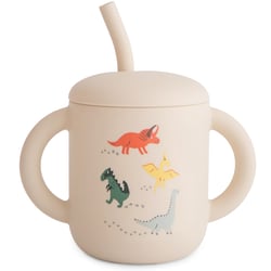 Tasse à paille Dino Mushie