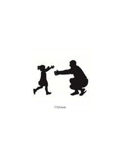 Dies "dans les bras de papa"