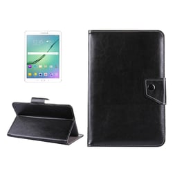 Housse Tablette Tactile Universelle 10.1' Simili Cuir Mode Portrait Paysage Noir