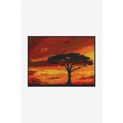 DMC - Kit Point de Croix Savannah Sunset Kit