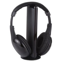 Casque Audio Sans Fil 5 En 1 Avec Récepteur Émetteur Et Radio FM Intégrée YONIS