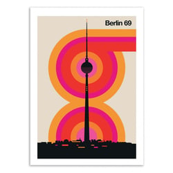 Affiche 50x70 cm - Berlin 69 - Bo Lundberg